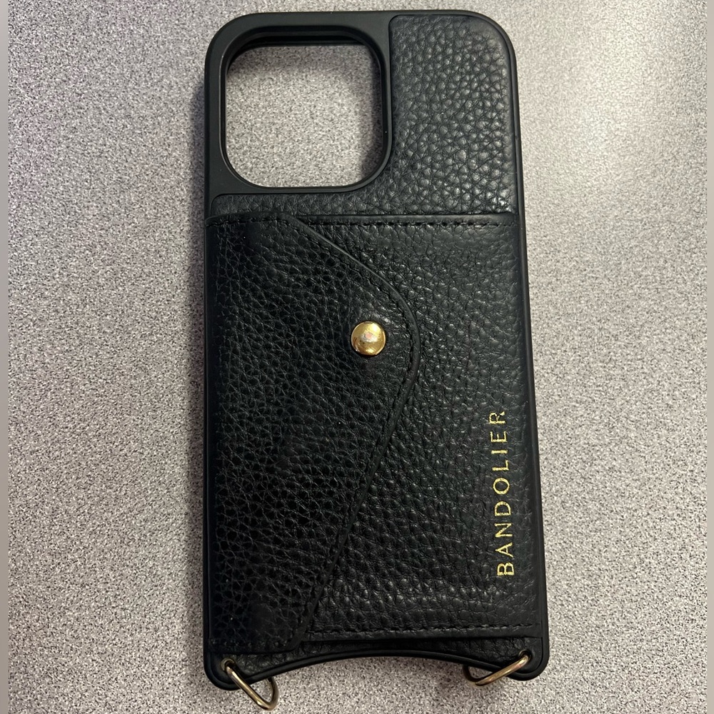 Bandolier case with strap - iPhone 13 pro